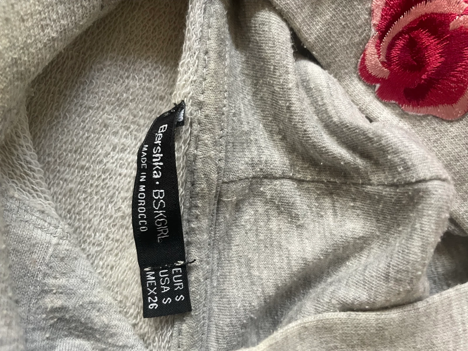 Sweat crop à capuche - Taille S – photo 4